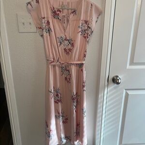 Floral Pink Dress